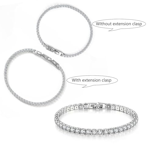 Cadena de Tenis con Diamantes Iced Out de Acero Inoxidable miniatura 5