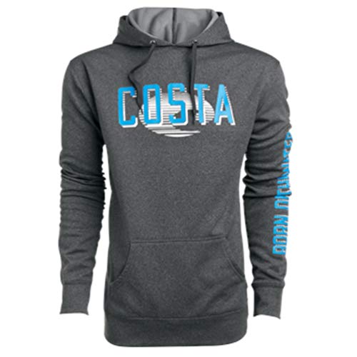 Costa Del Mar Monterey Pullover Hoodie-Heather Grey-XXL