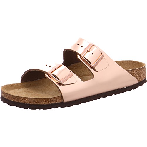 Image of Birkenstock Womens Arizona Open Toe Casual Slide Sandals