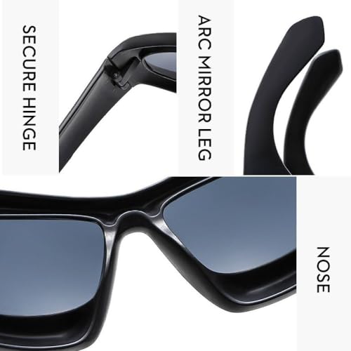 Sports Punk Sunglasses Women Men Luxury Sun Glasses Male Retro Steampunk Sunglass Mirror Shades4