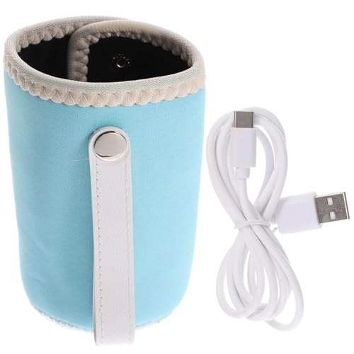 CIMAXIC Calentador De Biberón USB Calienta Biberones De Viaje Protectores De Calor Para Biberones Tapa Antideslizante Diseño Portátil Para Recién Nacidos