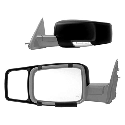 K-SOURCE, INC. Trailer Towing Mirror SNAP-ON Dodge RAM 09-14