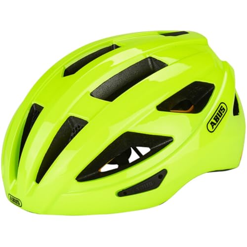 Capacete Ciclismo Abus Macator Speed MTB Bike Original - G(58-62) - Amarelo Fluor