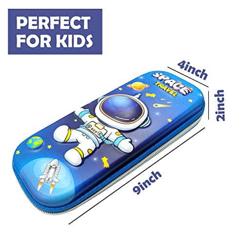 Image of Party Propz Pencil Pouch for Boys Space Theme - Pencil Pouches for Stationary |Aesthetic Pencil Case for College Students | Stylish School Pouch for Boys | Cute Pen Pouch for Boys | Space Pencil Pouch