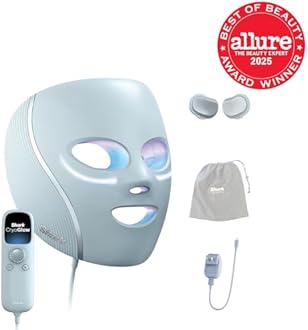 Shark CryoGlow LED Face Mask (FSA/HSA Eligible*) with Under-Eye Cooling, Anti-Ageing & Blemish Repair
