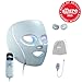 Shark CryoGlow LED Face Mask with Under-Eye Cooling, Anti-Ageing & Blemish Repair, Red & Blue LED, Infrared Light Therapy, USB-C, Remote Control, Storage Bag, Blue Frost, FW312