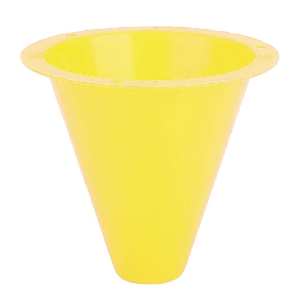 Cone Sport Soccer, Obstacles dentraînement de Football de, 10pcs cône dentraînement de Football Barrières de Football en Plastique Porte-marqueur Accessoire pour marqueurs