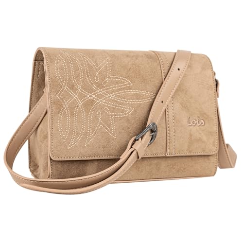 Lois - Bolso Bandolera Mujer Versátil para Diario y Viajes Estilo Casual Urbano Práctico Compacto Moda Bolsos De Mujer Bandolera. Bolso Beige Mujer Lois - Bolso Bandolera Mujer Versátil para Diario y Viajes Estilo Casual Urbano Práctico Compacto Moda Bolsos De Mujer Bandolera. Bolso Beige Mujer