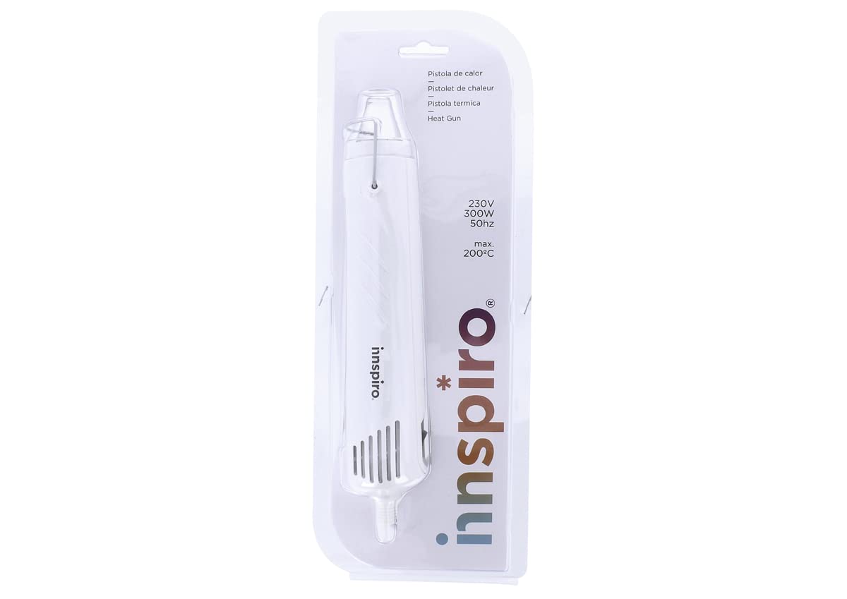 INNSPIRO Pistola de calor 230V. 300W, Blanco