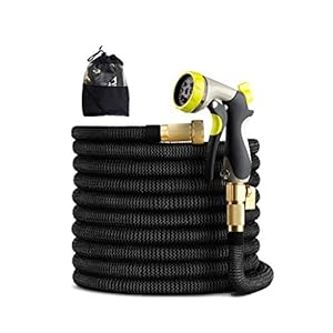 Release Tuinslang intrekbare gieter slang spuit 3/4 connector hoge druk auto wassen slang en tuin waterpistool (Color : Style two, Size : 50ft)