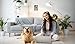Dog Lover's Delight: Metal Wall Art - 8x12 Inches Vintage Tin Sign for Home Decor, Bathroom, and Dog Room