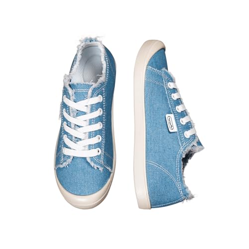 Canvas Sneakers with Arch Support, Anti-Collision Toe, Comfort Insoles, 98% Fit Rate