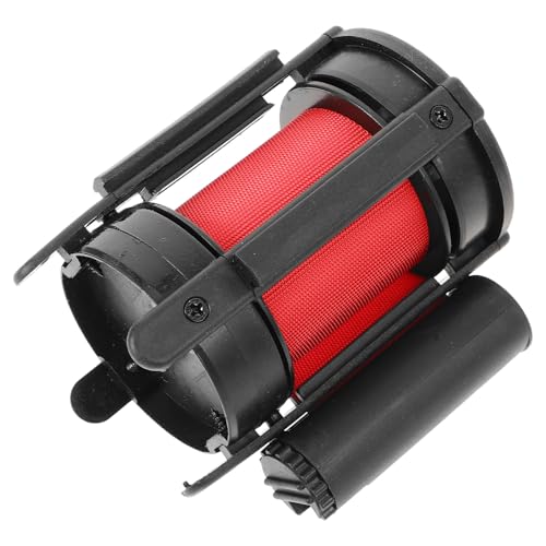 TOKIDNY Barrera de Seguridad Retráctil de 3 Metros Color Rojo Poste Cinta de Advertencia Ajustable Barreras de Seguridad de Cuerda para Delimitación y Señalización en Espacios Públicos