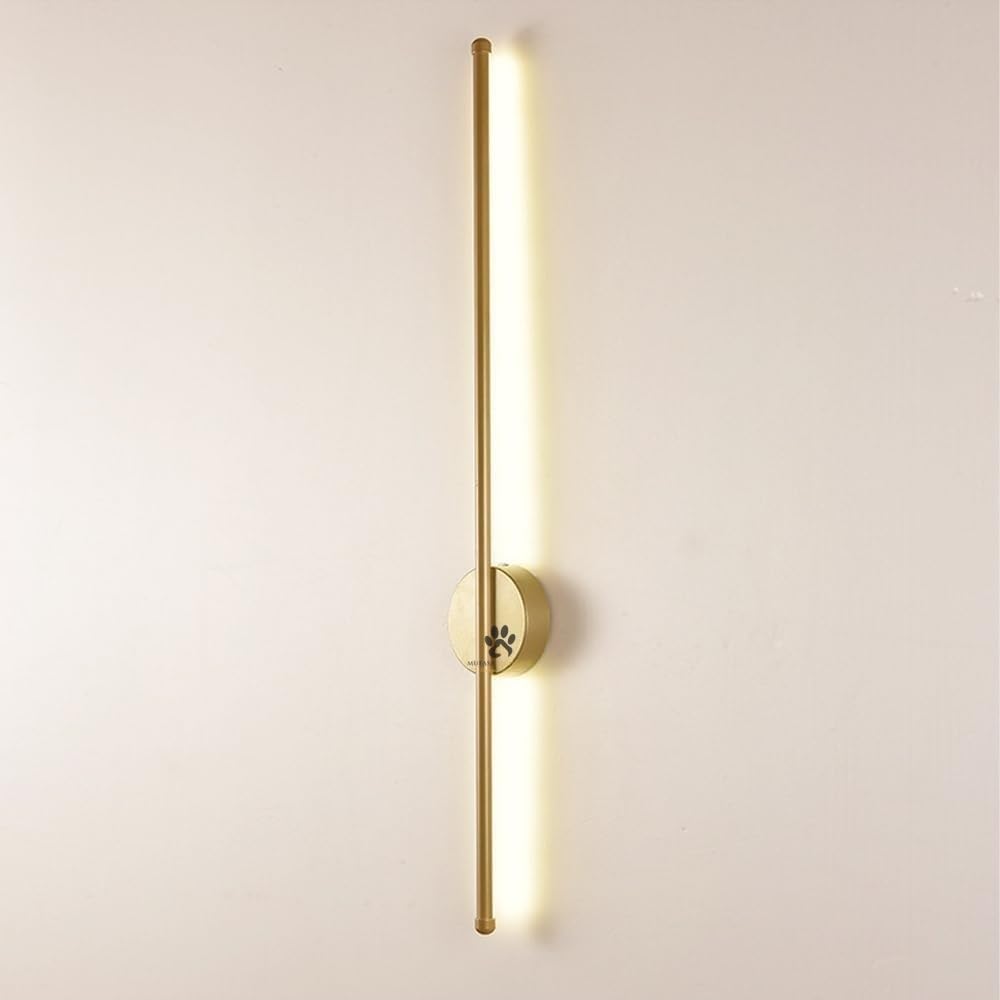 Mufasa 12 Watts Gold Finish Backlit Modern LED Wall Light Indoor Decorative Bedroom Bedside Table Light (3Color Mode) (B0CR1BY5HT) Amazon Price History, Amazon Price Tracker
