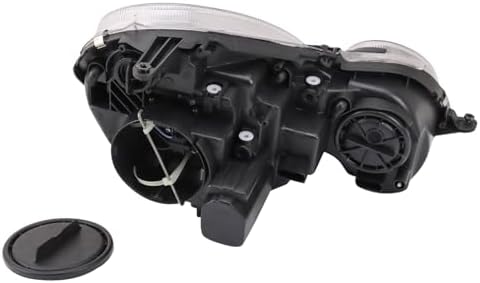 TRQ Driver Side Headlight Assembly Halogen Compatible with 2007-2009 Mercedes-Benz E320 E350 E550 E63 AMG 2007 E280 MB2500100 — view 8
