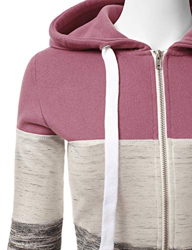 Doublju Lightweight Thin Zip-Up Hoodie Jacket For Women Girls Kids With Plus Size #TOP3