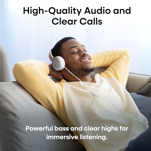 Image of JVC USB-C Wired On-Ear Headphones with Mic - Comfortable All-Day Wear, Clear Calls, Rich Sound - Foldable & Lightweight - Tangle-Free Single-Sided Cable - Great for Gaming & Work from Home