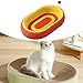 Baoblaze Cat Scratcher Scratch Pad Spacious Furniture Protection with Ball Lounge for Entertaining Playing Training Claws Sharpening, Oval