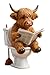 Highland Cow Advent Calendar 2025 - Handmade Highland Cow Doll Ornaments For Christmas Tree Home Decoration 24Pcs, 24 Days Christmas Countdown Calendar, Perfect Holiday Gift, for Cow Lovers (1pcs)