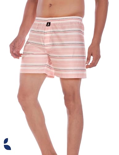 Image of Cotton Boxer Shorts for Men, Breathable, Comfortable & Lightweight (Pack of 2)