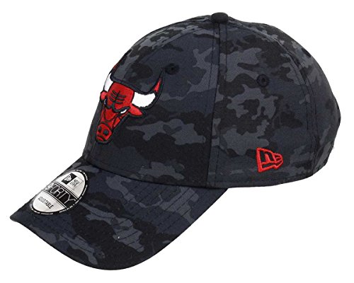 New Era Camo Team 9Forty Adjustable Chicago Bulls Grau, Size:ONE Size