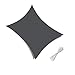 Produktbild Patio Shack Sonnensegel 2,5x3 Meter Rechteckig, UV Schutz atmungsaktiv HDPE Sonnenschutz für Garten Balkon und Terrasse, Graphit