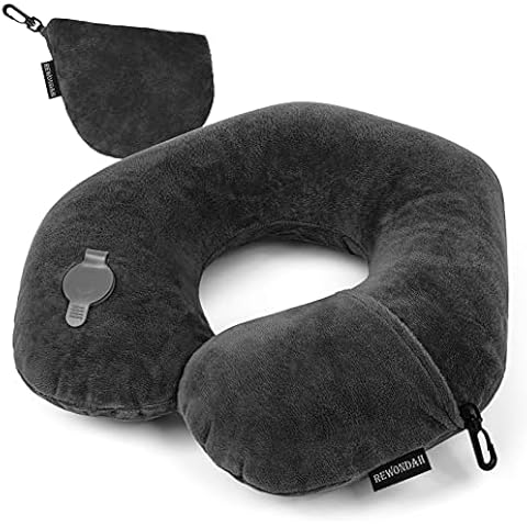 Rewondah Inflatable Travel Pillow Cover