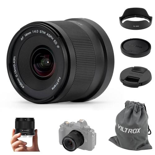 VILTROX 14mm F4.0 Air Z Mount Objetivo Fotográfico para Nikon Z Camera Lenses Wide Angle Full-Frame para Objetivo Autofoco para Nikon Z30 Z50 ZFC Z5 Z5II Z6 Z6III Z7 Z8 Z9 ZF ZR
