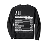Photo Gallery ali nutrition personalizzato nome camicia funny name facts felpa Photo Gallery ali nutrition personalizzato nome camicia funny name facts felpa