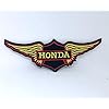 Honda Wing F1 Biker Logo Iron op Naai op Geborduurde patch