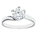 Produktbild Citerna Damen-Ring 9 K Weißgold Zirkonia
