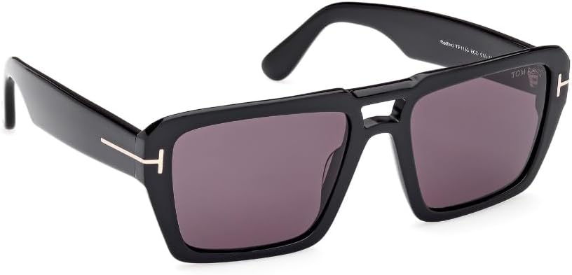 Tom Ford RED FORD FT1153 Black/Smoke Violet 56/19/145 men Sunglasses