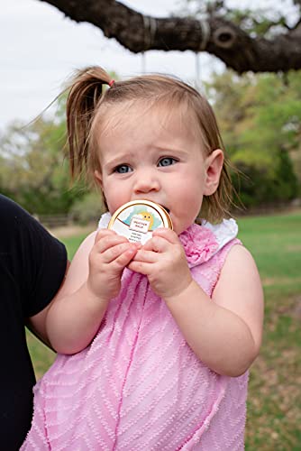 Image of Punkin Butt Teething Oil and Baby Weather Balm Set for Sore Gum Relief and Dry Chapped Skin from Drool Rash | All Natural, Organic, Safe for Infants, Chemical-Free