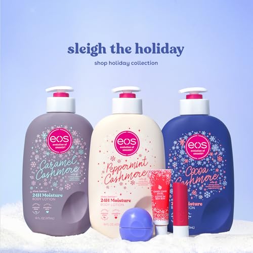 eos Holiday 24H Moisture Mini Super Balm Set, Peppermint Twist, Milk & Cookies, Marshmallow Fluff, Limited Edition Lip Care, Stocking Stuffers, 0.24 fl oz, 3-pack - Thumbnail 5