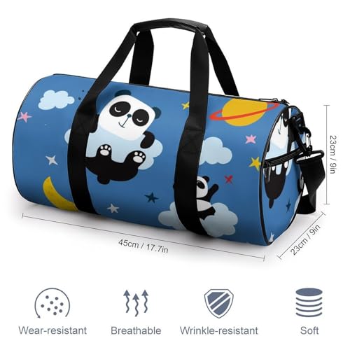 Sac de sport gym compact 45x23x23cm avec poignées renforcées
