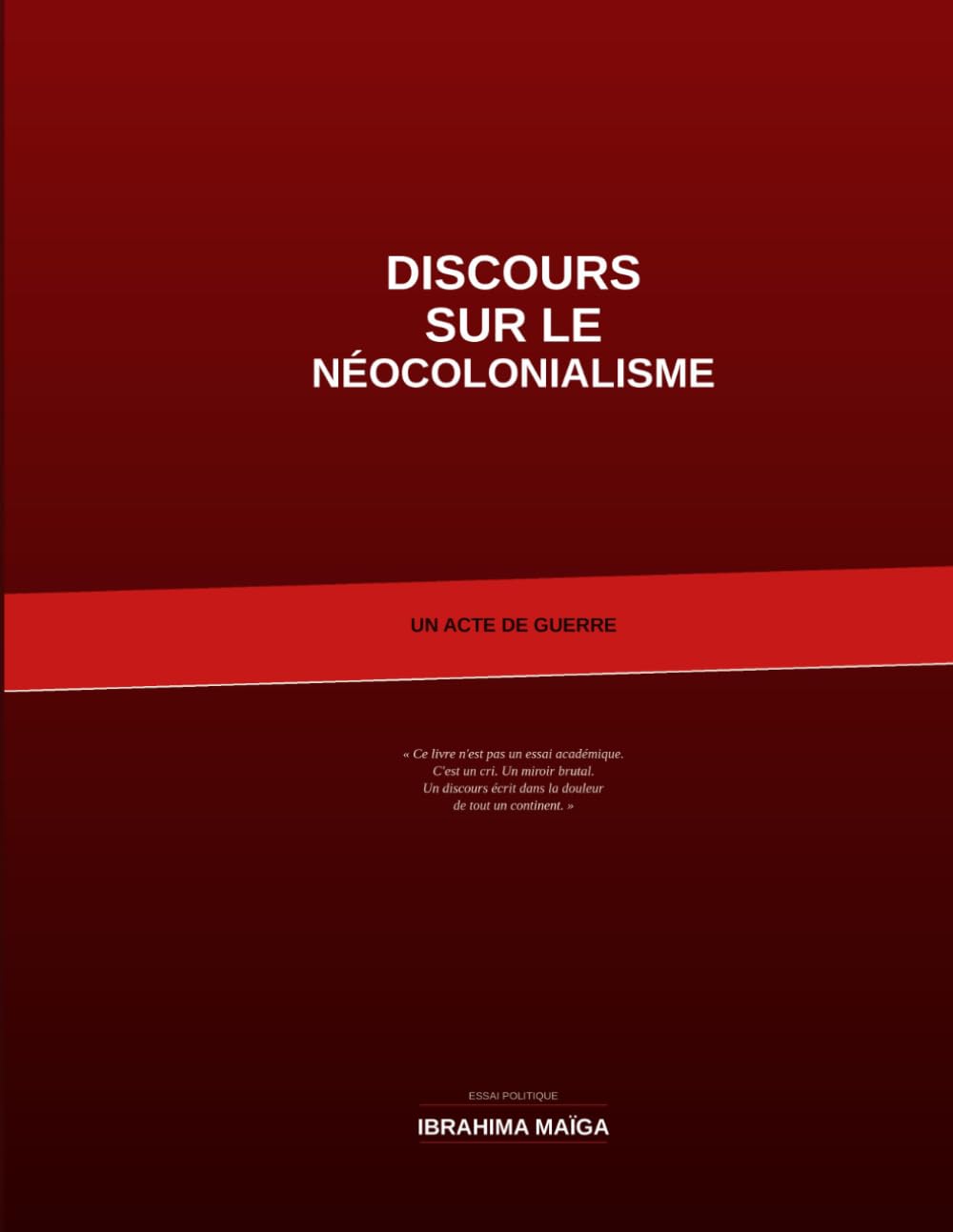 Discours sur le néocolonialisme