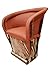 Equipal Furniture Chair Handmade By Equipales San Jose Rustic in Red Color Traditional Mexican Style Ideal for your home, house, garden, office, restaurant, hotel, equipal