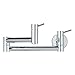 BLANCO, Polished Chrome 441194 CANTATA Wall-Mounted Pot Filler