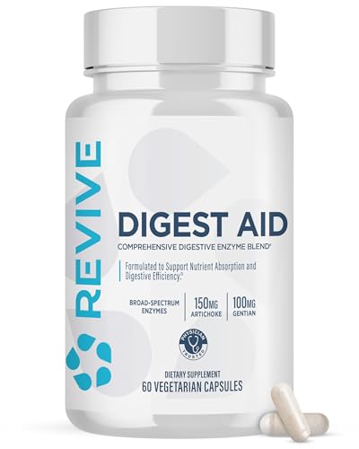 Revive MD Digest Aid, Digestive Support Supplement for Men &