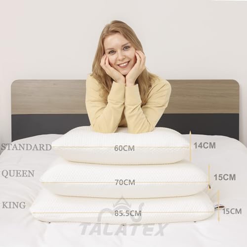 Oreiller en latex de qualité supérieure Talatex Purefusion