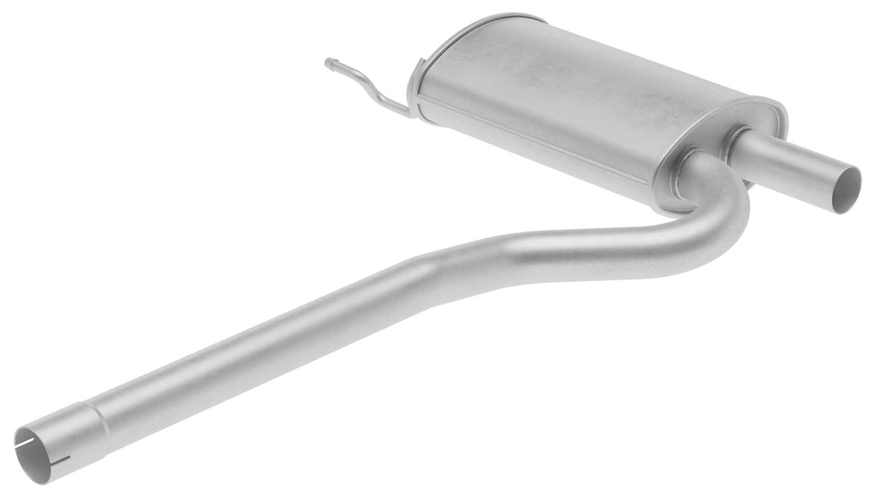HELLA 8LB 366 020-031 Tłumik przedni - Easy2Fit® Kit - z przodu - dwuczęściowy - Komplet z elementami do montażu - dla m. in. AUDI A4 B5