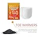 MOMOJIA Toe Warmers Adhesive Toe Heating Patches Foot Warmer Extended Warmth for Cold Days
