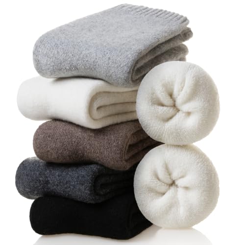 Image of Velice Womens Merino Wool Thermal Thick Hiking Winter Socks