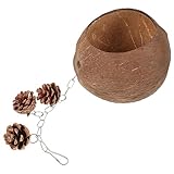 Nido de pájaro resistente al desgaste: fácil acceso para su adorable pájaro y una acogedora hamaca para esconderse, jugar y dormir, uso muy cómodo, nido colgante para pájaros