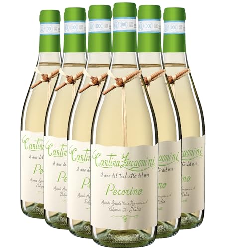 Abruzzo Pecorino - Blanc 2024 - Cantina Zaccagnini - Vin Blanc d'Italie (6x75cl)