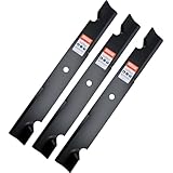 Grasscool 60 inch Maverick Zero Turn Mower Blades Compatible with Bad Boy ZT Elite Exmark Lazer Z Toro 60' Lawnmower Replace for 038-2007-00 038-6050-00 038-6060-00 (Circle Hole)