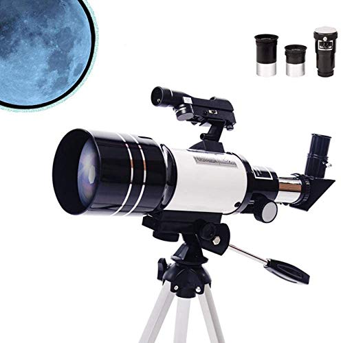 Telescopio para niños refractor portátil 70 mm para astronomía miniatura 1