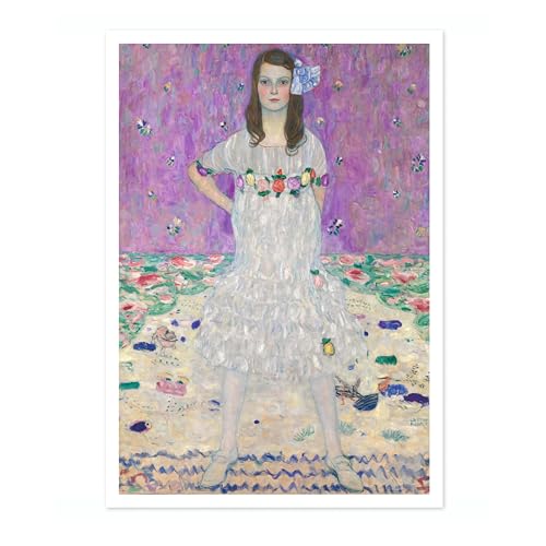 Reproduction d'art Gustav Klimt Mäda Primavesi poster contemporain