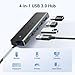 UGREEN USB 3.0 Hub, 4 Ports USB A Splitter Ultra-Slim USB Expander for Mouse, Keyboard, Flash Drive, U Disk, Printer Compatible with Laptop, Desktop PC, Xbox, PS5, and More