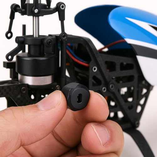 Ersatz-Motormutter f¨¹r RC-Hubschrauber - mit verbesserten Leistung f¨¹r Profispielflieger und Hobbyisten - Einfach austauschbar